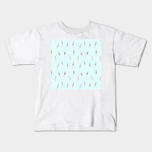 swimmers in the pool Kids T-Shirt